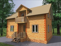 Каркасный дом 7х9 | Строительство домов в Волхове